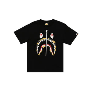 BAPE Color Camo Shark T-Shirt (SS20) Black/Yellow
