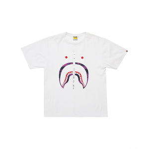 BAPE Color Camo Shark T-Shirt (SS20) White/Purple