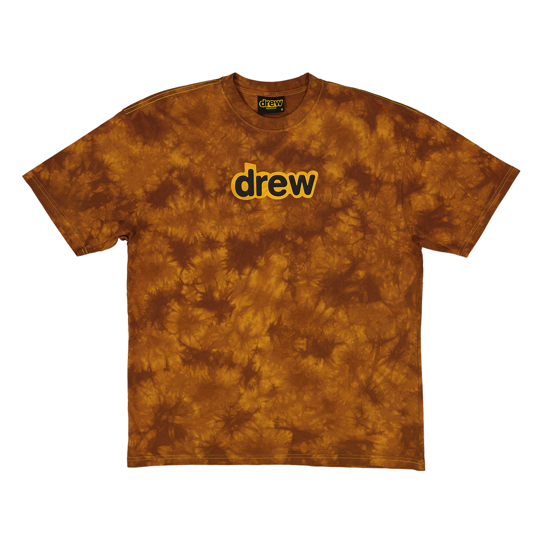 Drew House Secret SS Tee Brown Tie Dye