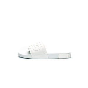 Dolce & Gabbana Logo-Embossed Beachwear Slides (No Box)