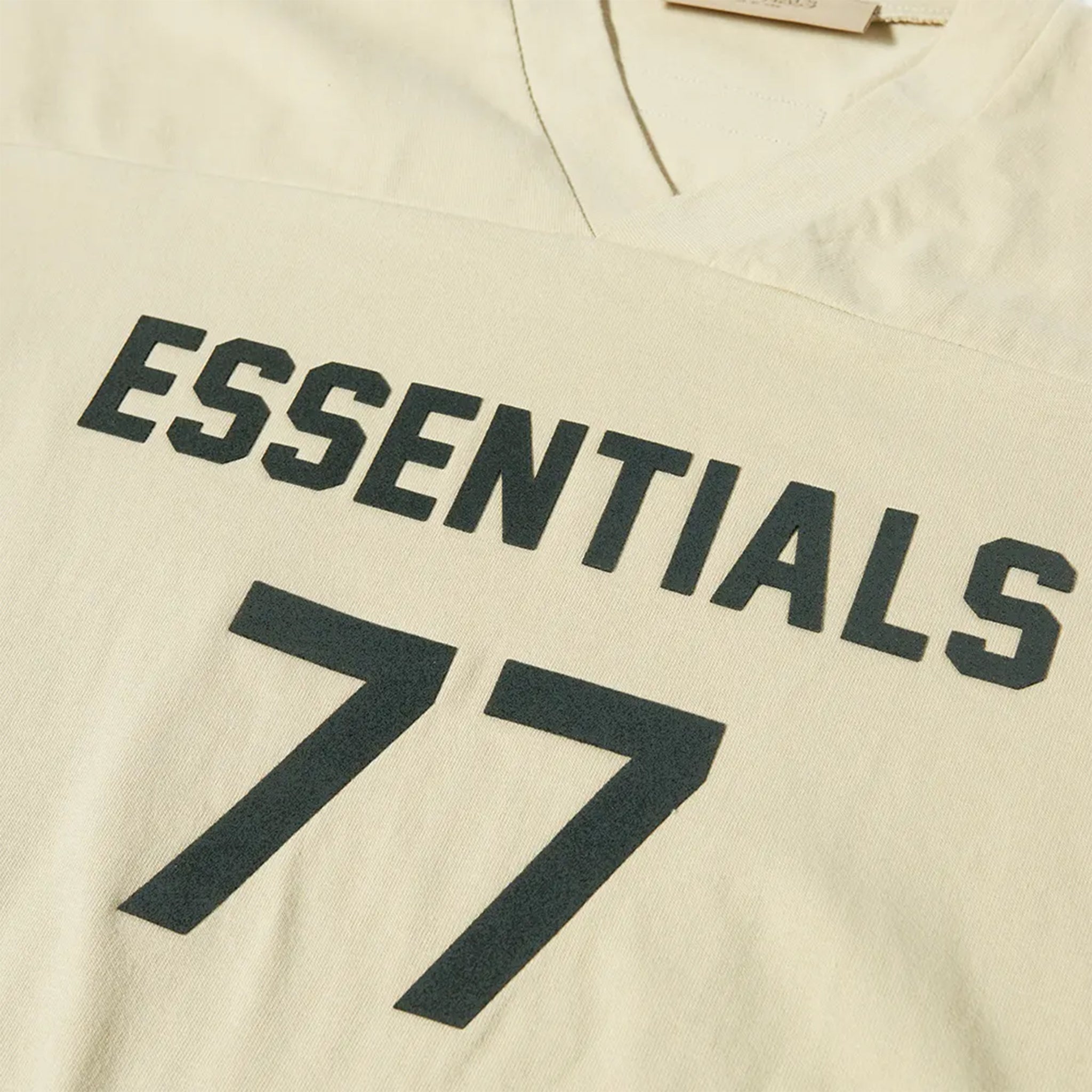 Fear of God Essentials Women's Football 77 T-shirt Wheat