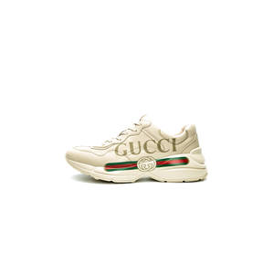 Gucci Rhyton Gucci Logo Leather Sneaker