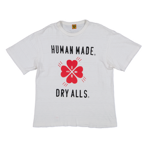 Human Made T Shirt 'Clover' White