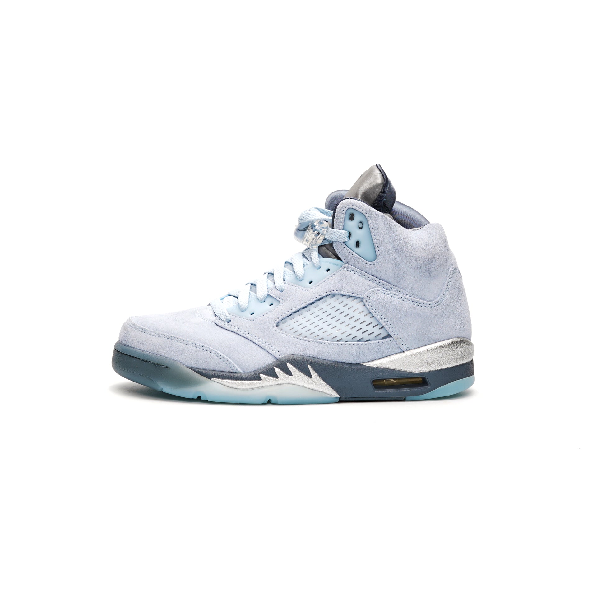 New Jordan 5s Blue Air Jordan Retro Blue Bird (W)