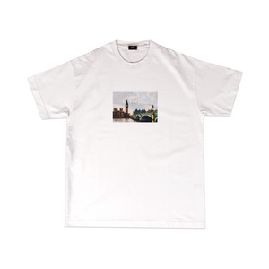 Kith London Script Tee White