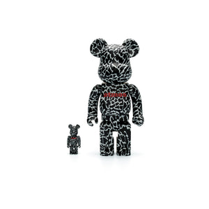 Bearbrick Atmos Reverse Elephant 100% & 400% Set Black