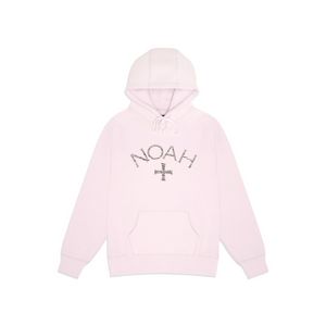 Noah Zebra Embroidered Core Logo Hoodie Orchid