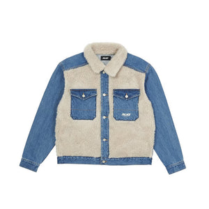 Palace Grizzly Denim Jacket Stone Wash