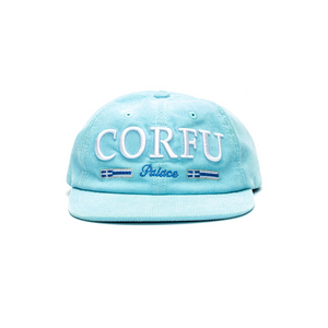 Palace Corfu 6-Panel Cap Corduroy Baby Blue
