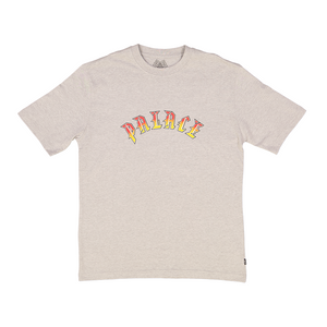 Palace Spitfire P-Fire T-Shirt Grey Marl