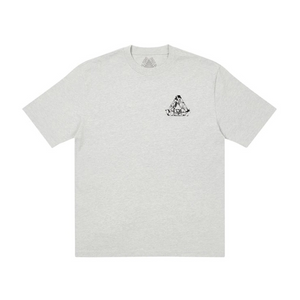 Palace Tri-Heads T-Shirt Grey Marl