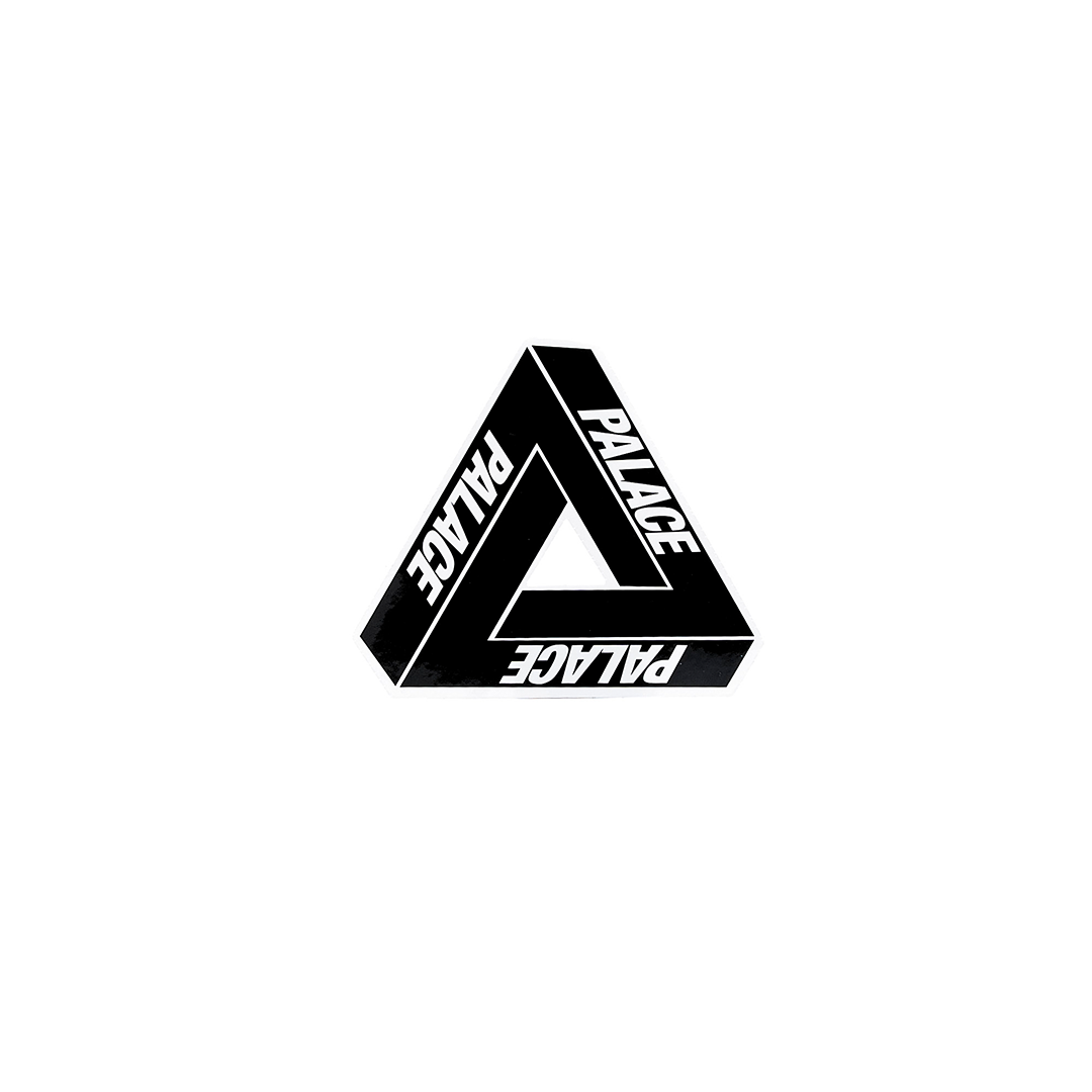 Palace-Tri-Ferg-Black-Sticker