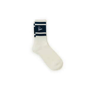 Parra 2 Tone Crew Socks Blue