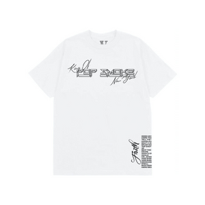 Pop Smoke x Vlone Faith King of New York T-shirt White