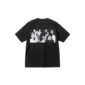 Stussy Mr Collage Pig. Dyed Tee Black