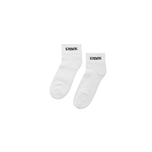 Story Quarter Sock White