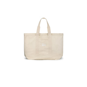 Stussy Canvas Extra Large Tote Bag Natural
