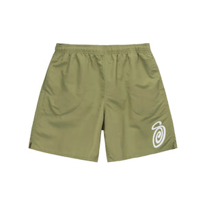 Stussy Curly S Water Short Sage