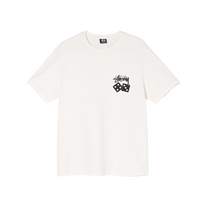 Stussy Dice Pigment Dyed Tee Natural