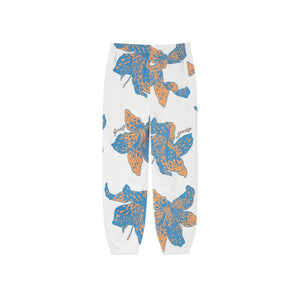 Stussy Floral Sweatpants White/Blue/Orange
