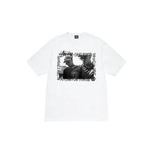 Stussy Gang Starr Take It Personal Tee White