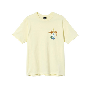 Stussy Psychedelic Tee Pale Yellow