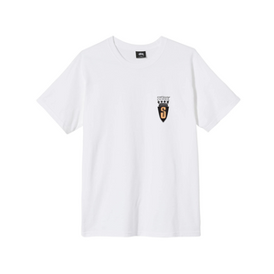 Stussy S Crest Tee White
