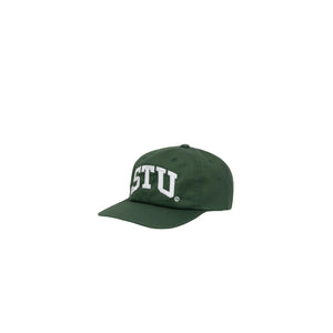 Stussy STU Arch Strapback Cap Forest