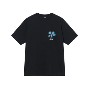 Stussy Tee Black Flower Tee