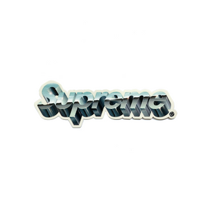 Supreme Chrome Logo Sticker