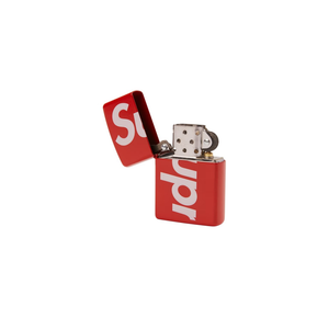 Supreme Logo Zippo Red