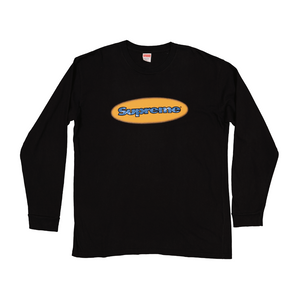 Supreme Ripple LS Tee Black