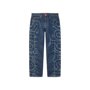 Supreme Shibori Loose Fit Jean Rigid Indigo