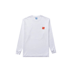 Undefeated Staff L/S Tee White
