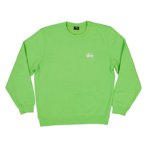 Stussy Basic Stussy Crew Green