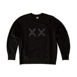 KAWS x Uniqlo x Sesame Street XX Sweatshirt Black