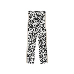 Palm Angels Zebra Track Pants Black/White