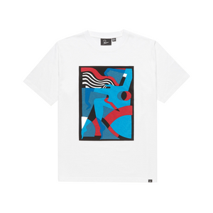 Parra SS Trapped T Shirt White