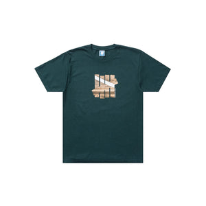 Undefeated Hardwood SS Tee Midnight Green