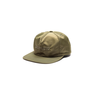 Undefeated Flight Satin Strapback Olive